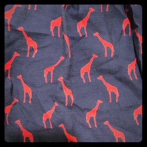 Giraffe print dress!